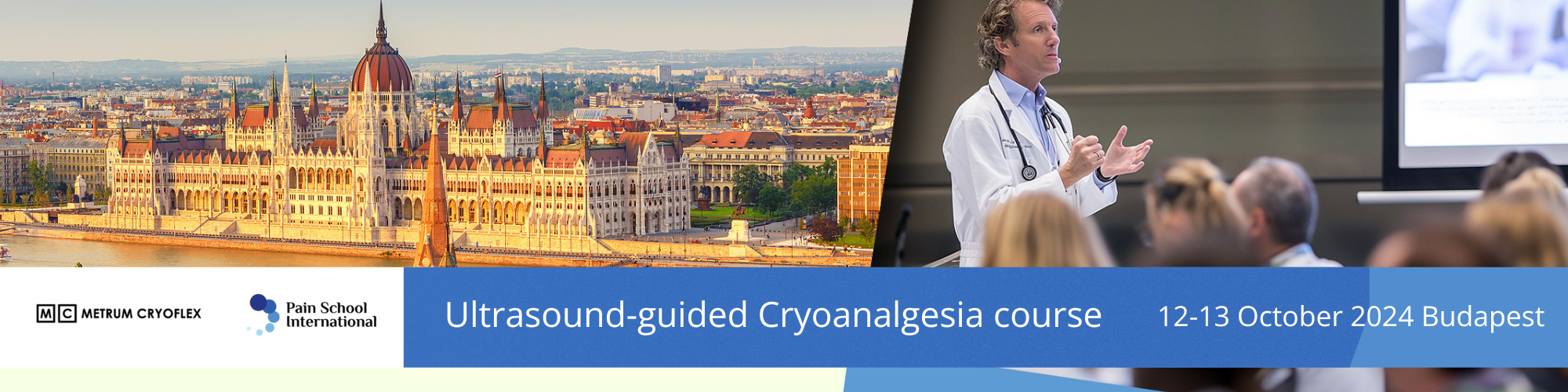 US-guided Cryoanalgesia course PSI banner